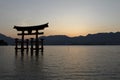 Miyajima is a small island of Hiroshima in Japan. It is most famous for its giant torii gate, which at high tide seems to float on