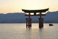 Miyajima is a small island of Hiroshima in Japan. It is most famous for its giant torii gate, which at high tide seems to float on