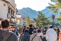 Miyajima on New Year Japanese Hatsumode holiday