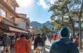 Miyajima on New Year Japanese Hatsumode holiday