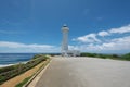 A lighthouse at Higashi Hennazaki in Miyako island, Okinawa