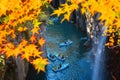 Takachiho Gorge is a narrow chasm cut through the rock by the Gokase River, plenty activities for