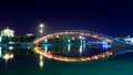 Miyun Bridge At Night Beijing China
