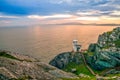 Mizen Head Sheep`s Head Peninsula West Cork Ireland lighthouse cliffs rocks landmark sunset wild Atlantic