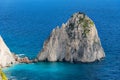 The Mizithres, small and big. Amazing rock formations on Keri cape, Zakynthos island. Greece.