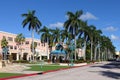 Beautiful Mizner Park outdoor mall