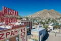 Mizpah Hotel signage; Tonopah, Nevada.