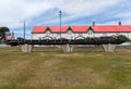 Mizzen mast of SS Great Britain in Stanley Falkland Islands Royalty Free Stock Photo