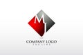 MJ, JM letter company logo design vector