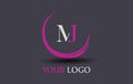 MJ M J Letter Logo Design