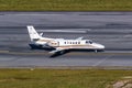 MJets Cessna Citation airplane at Ko Samui Airport in Thailand