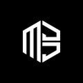 MJJ logo MJJ icon MJJ monogram MJJ letter minimalist Circle flat Unique modern abstract logo design Royalty Free Stock Photo