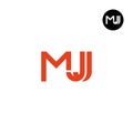 MJJ Logo Letter Monogram Design Royalty Free Stock Photo