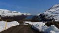 Mjoifjordur fjord in east Iceland Royalty Free Stock Photo