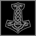 Mjolnir Pagan Background