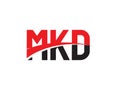 MKD Letter Initial Logo Design