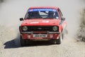 A Mkii Ford Escort rally car