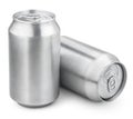 330 ml aluminum beer cans Royalty Free Stock Photo