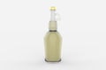 750ml Clear Glass Olive Oil Bottle Royalty Free Stock Photo