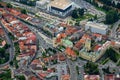 Mlada Boleslav city, fly photo