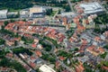 Mlada Boleslav city, fly photo Royalty Free Stock Photo