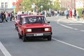 Mlada Boleslav, Czech Republic - Sep 28, 2021 : Oldtimer classic car meeting Royalty Free Stock Photo