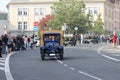 Mlada Boleslav, Czech Republic - Sep 28, 2021 : Oldtimer classic car meeting Royalty Free Stock Photo