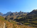 Mlambonja River Valley, uKhahlamba Drakensberg National Park Royalty Free Stock Photo