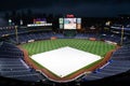 MLB Atlanta Braves - Rain Delay Royalty Free Stock Photo