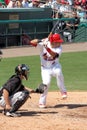 MLB St Louis Cardinals Player Royalty Free Stock Photo