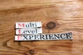 MLE- Multi Level Experience