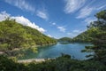 Mljet Big salt lake Royalty Free Stock Photo