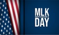 MLK Day Background. Vector Illustration Royalty Free Stock Photo