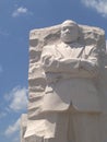 MLK Statute Royalty Free Stock Photo