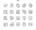 MLM Well-crafted Pixel Perfect Vector Thin Line Icons 30 2x Grid for Web Graphics and Apps.