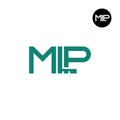 MLP Logo Letter Monogram Design Royalty Free Stock Photo
