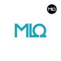 MLQ Logo Letter Monogram Design Royalty Free Stock Photo