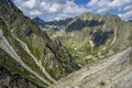 Mlynicka dolina - view from the top of Predne Solisko. Slovakia Royalty Free Stock Photo