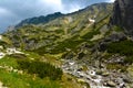 Mlynicka dolina, Vysoke Tatry (Mlinicka valley, High Tatras) - Slovakia Royalty Free Stock Photo
