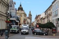 Mlynska street in centre of Kosice