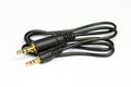 3.5mm Audio Jack Plug to 2.5mm Audio Jack Royalty Free Stock Photo