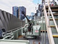 40mm Bofors Anti Aircraft Gun, Maritime Museum, Sydney, Australia Royalty Free Stock Photo