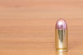 9 mm or .357 bullet Royalty Free Stock Photo