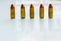 9 mm. bullets Royalty Free Stock Photo