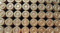 9 mm bullets Royalty Free Stock Photo