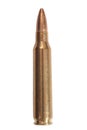 5. 56mm caliber rifle ammunition Royalty Free Stock Photo