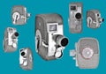 8mm Cameras