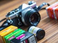 35mm Film Photography Royalty Free Stock Photo