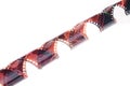 35mm film strip over white background Royalty Free Stock Photo