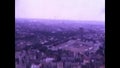 8mm footage aerial view of cityscape of Hamburg, Germany